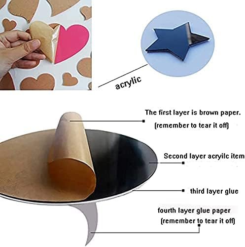 41G0gFZFcPL._AC_ Home Wall Decor Letter Signs Acrylic Mirror - Image 6