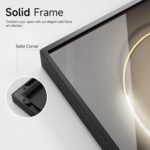 Large Framed Modern Abstract Vertical Wall Art for Living Room - Image 3