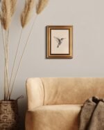 VIYYIEA Vintage Gold Framed Wall Art for Living Room - Image 2