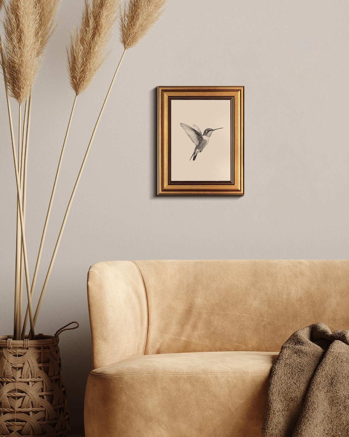 71PgMmd0nqL._AC_SL1500_ VIYYIEA Vintage Gold Framed Wall Art for Living Room - Image 2