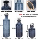 Blue Ceramic Vase Set - Image 7