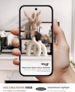 Hug Donut Decorative Vase Set - Image 2