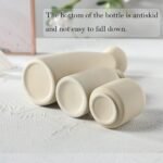 CEMABT Beige Ceramic vase Set-3 Small Flower vases for Decor24 - Image 8