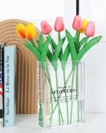 Book-Shaped Vase for Flowers